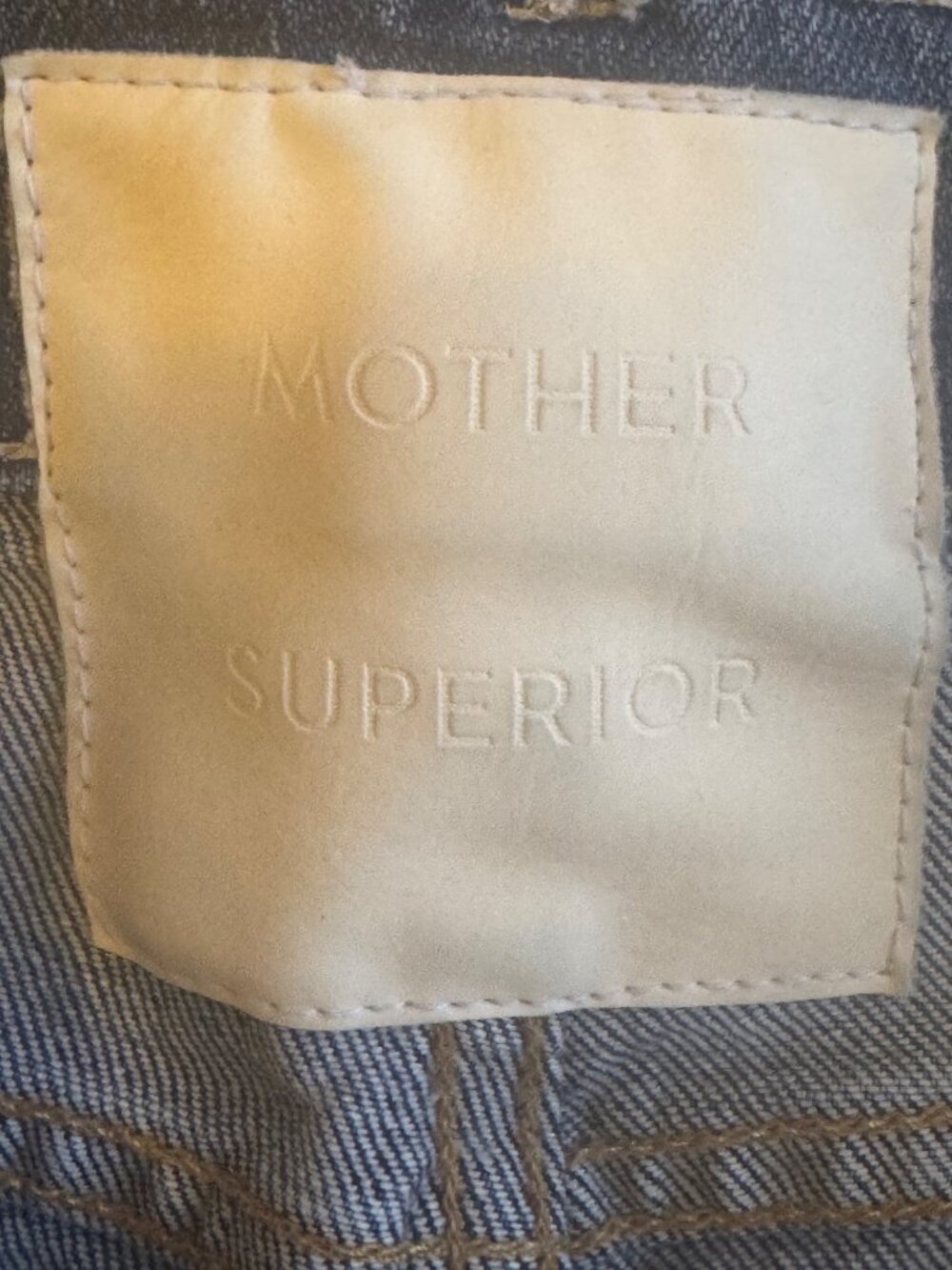 MOTHER The Scooter High Rise Ankle Bootcut Jeans It's A Small World Size 27 - Picture 13 of 16